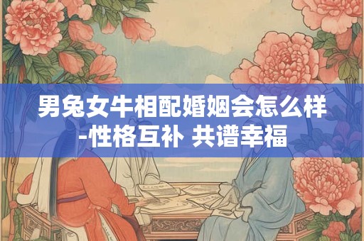 男兔女牛相配婚姻会怎么样-性格互补 共谱幸福