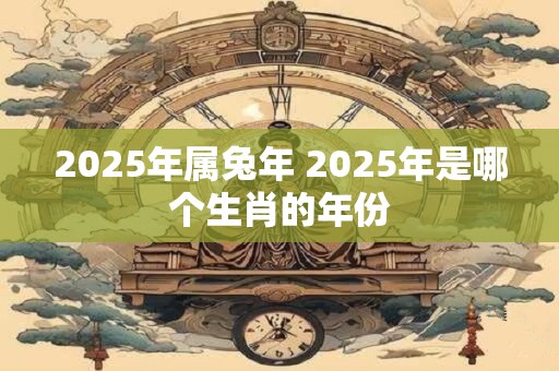 2025年属兔年 2025年是哪个生肖的年份