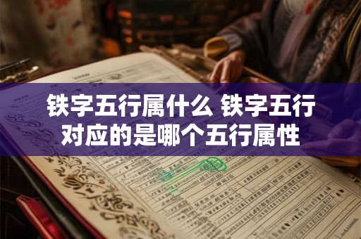 铁字五行属什么 铁字五行对应的是哪个五行属性 铁字五行属什么 铁字五行对应的是哪个五行属性