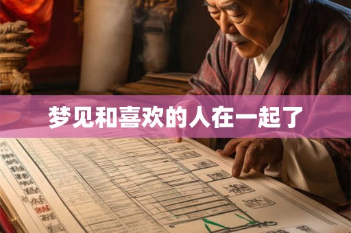 梦见和喜欢的人在一起了 梦见和喜欢的人在一起了