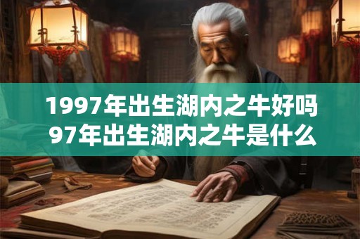 1997年出生湖内之牛好吗 97年出生湖内之牛是什么命