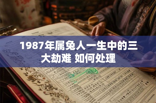 1987年属兔人一生中的三大劫难 如何处理