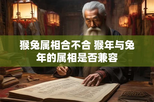 猴兔属相合不合 猴年与兔年的属相是否兼容