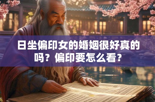 日坐偏印女的婚姻很好真的吗？偏印要怎么看？