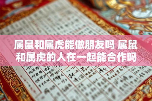 属鼠和属虎能做朋友吗 属鼠和属虎的人在一起能合作吗