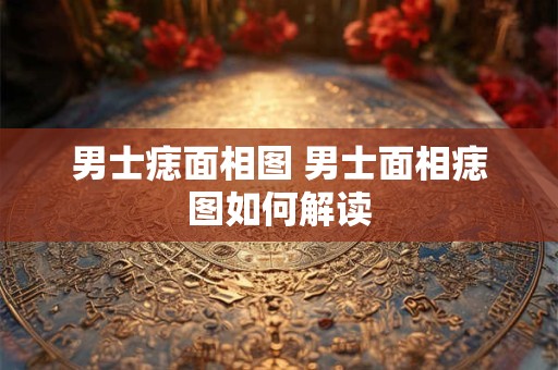 男士痣面相图 男士面相痣图如何解读