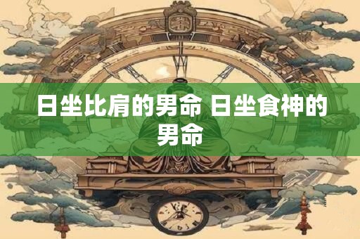 日坐比肩的男命 日坐食神的男命