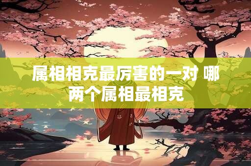 属相相克最厉害的一对 哪两个属相最相克