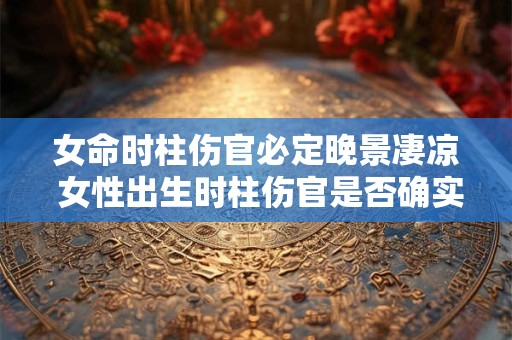 女命时柱伤官必定晚景凄凉 女性出生时柱伤官是否确实会导致晚年凄凉