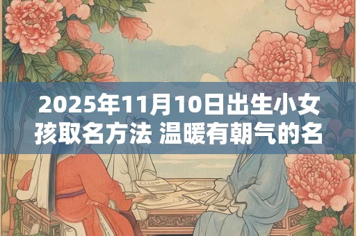 2025年11月10日出生小女孩取名方法 温暖有朝气的名字