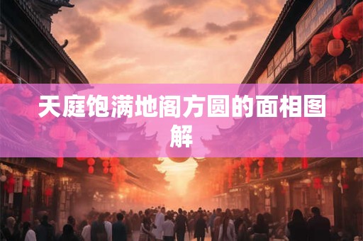 天庭饱满地阁方圆的面相图解