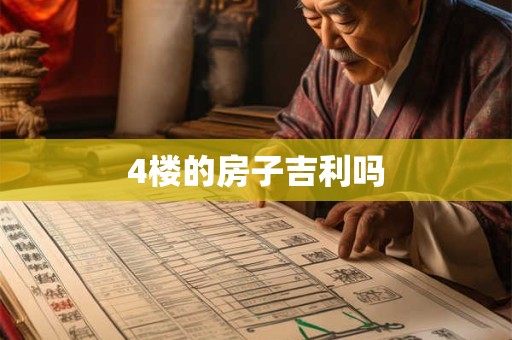 4楼的房子吉利吗