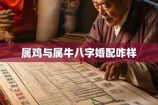 属鸡与属牛八字婚配咋样