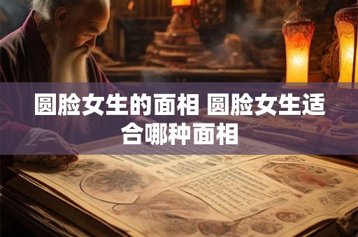 圆脸女生的面相 圆脸女生适合哪种面相