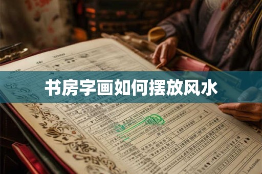 书房字画如何摆放风水