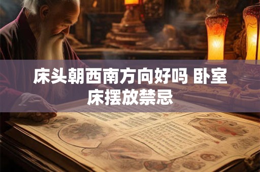 床头朝西南方向好吗 卧室床摆放禁忌