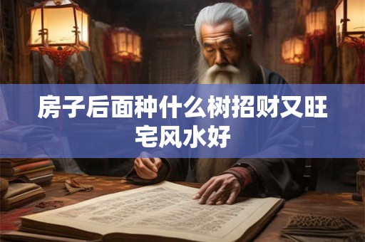 房子后面种什么树招财又旺宅风水好