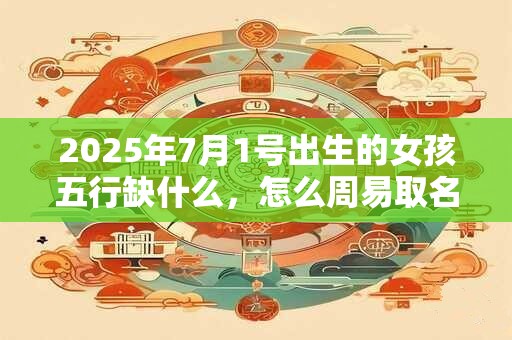2025年7月1号出生的女孩五行缺什么，怎么周易取名字