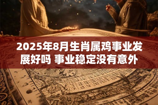 2025年8月生肖属鸡事业发展好吗 事业稳定没有意外