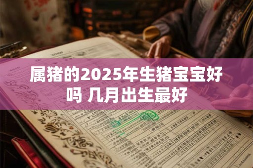 属猪的2025年生猪宝宝好吗 几月出生最好