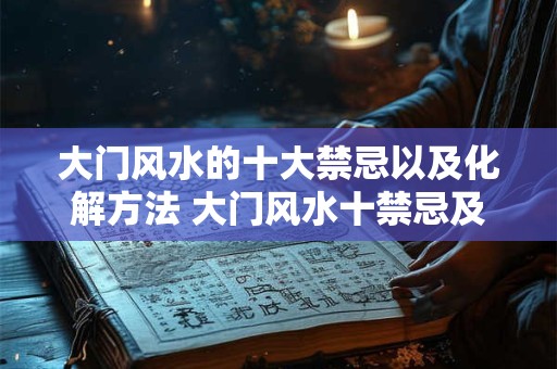 大门风水的十大禁忌以及化解方法 大门风水十禁忌及化解方法