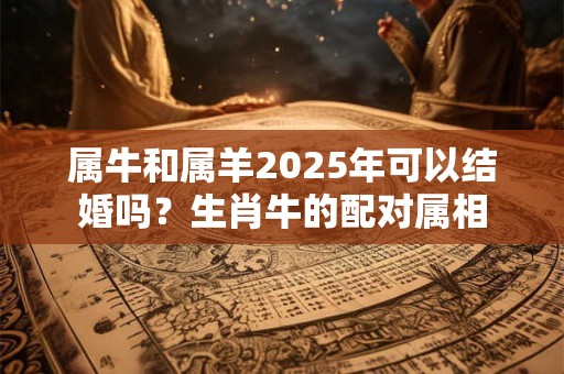 属牛和属羊2025年可以结婚吗？生肖牛的配对属相