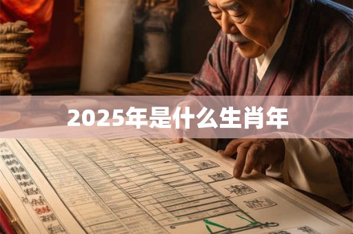 2025年是什么生肖年
