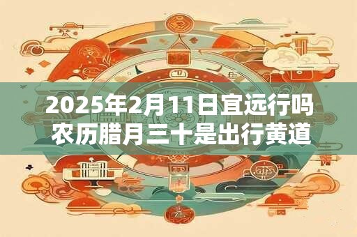 2025年2月11日宜远行吗 农历腊月三十是出行黄道吉日吗
