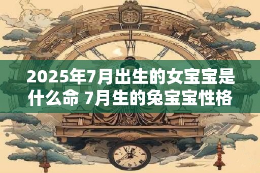 2025年7月出生的女宝宝是什么命 7月生的兔宝宝性格好不好 2025年7月出生的女宝宝是什么命 7月生的兔宝宝性格好不好