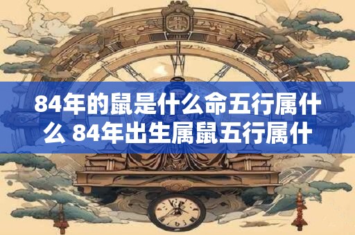 84年的鼠是什么命五行属什么 84年出生属鼠五行属什么