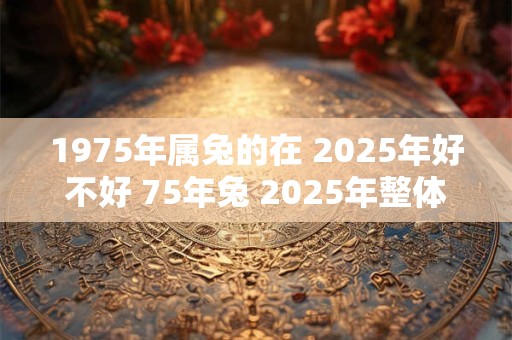 1975年属兔的在 2025年好不好 75年兔 2025年整体运势分析
