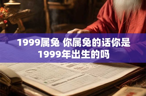 1999属兔 你属兔的话你是1999年出生的吗