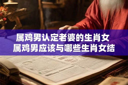 属鸡男认定老婆的生肖女 属鸡男应该与哪些生肖女结婚