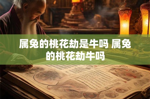属兔的桃花劫是牛吗 属兔的桃花劫牛吗