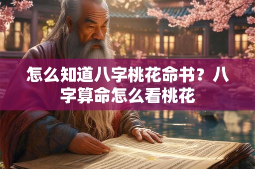 怎么知道八字桃花命书?八字算命怎么看桃花 怎么知道八字桃花命书?八字算命怎么看桃花