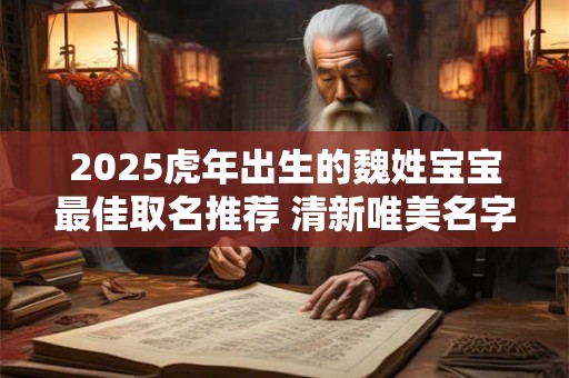 2025虎年出生的魏姓宝宝最佳取名推荐 清新唯美名字
