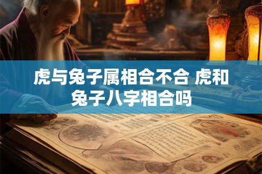 虎与兔子属相合不合 虎和兔子八字相合吗