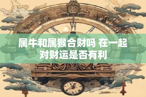 属牛和属猴合财吗 在一起对财运是否有利
