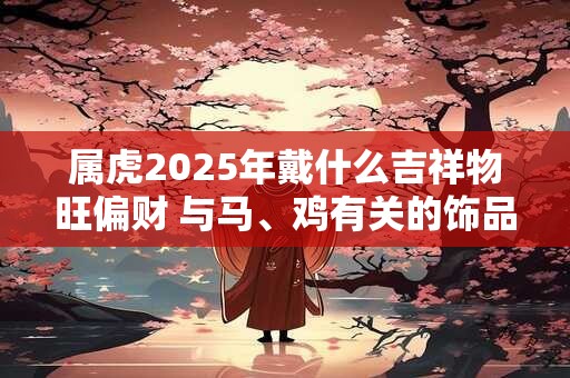 属虎2025年戴什么吉祥物旺偏财 与马、鸡有关的饰品