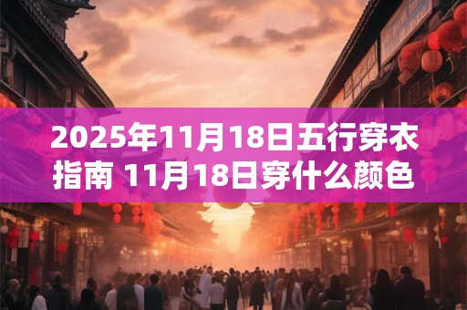 2025年11月18日五行穿衣指南 11月18日穿什么颜色的衣服