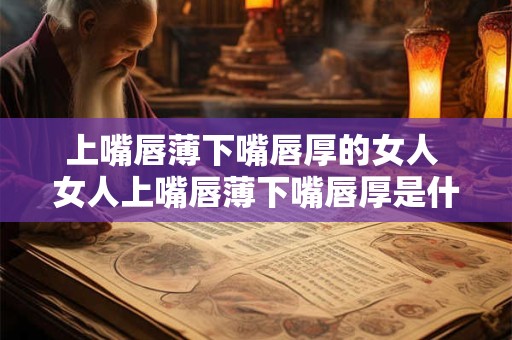 上嘴唇薄下嘴唇厚的女人 女人上嘴唇薄下嘴唇厚是什么原因