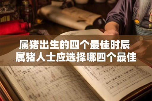 属猪出生的四个最佳时辰 属猪人士应选择哪四个最佳出生时间