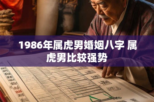 1986年属虎男婚姻八字 属虎男比较强势