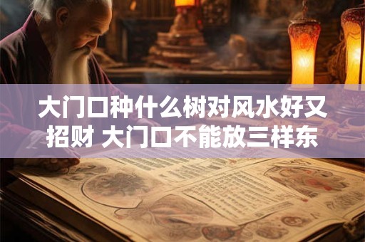 大门口种什么树对风水好又招财 大门口不能放三样东西