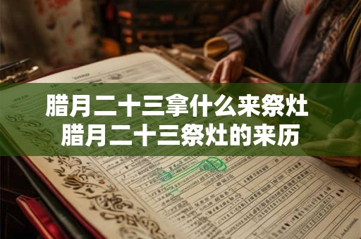 腊月二十三拿什么来祭灶 腊月二十三祭灶的来历