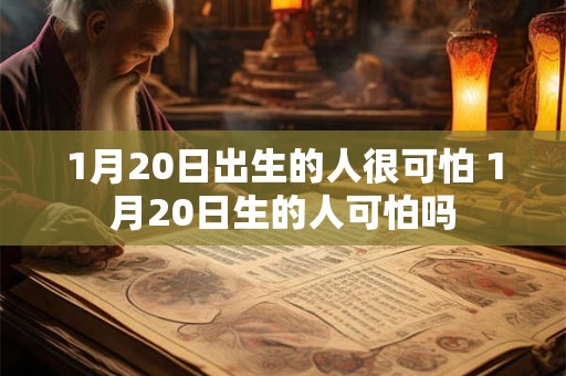 1月20日出生的人很可怕 1月20日生的人可怕吗