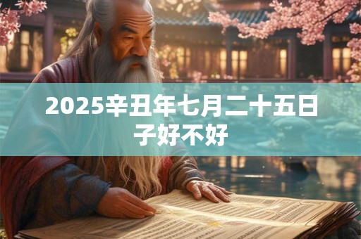 2025辛丑年七月二十五日子好不好