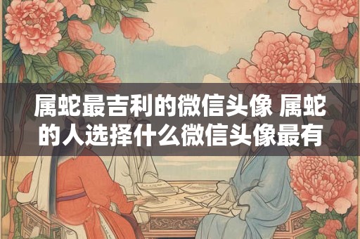 属蛇最吉利的微信头像 属蛇的人选择什么微信头像最有利