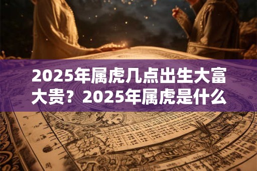 2025年属虎几点出生大富大贵？2025年属虎是什么命？