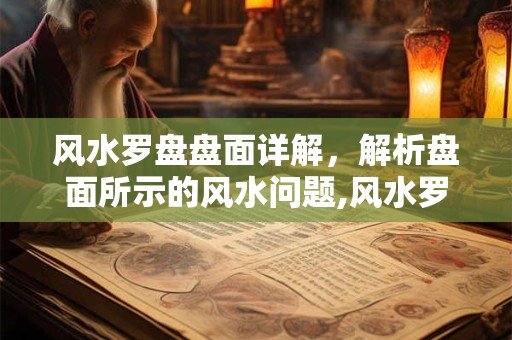 风水罗盘盘面详解，解析盘面所示的风水问题,风水罗盘综合盘